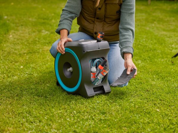 Gardena voolikupool Dual M kaasaskantav vändaga 25m