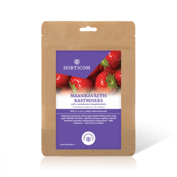 Horticom maasikaväetis kastmiseks 750g