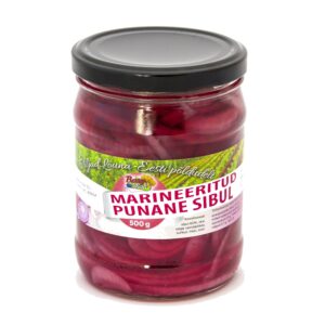 Marineeritud punane sibul 500g