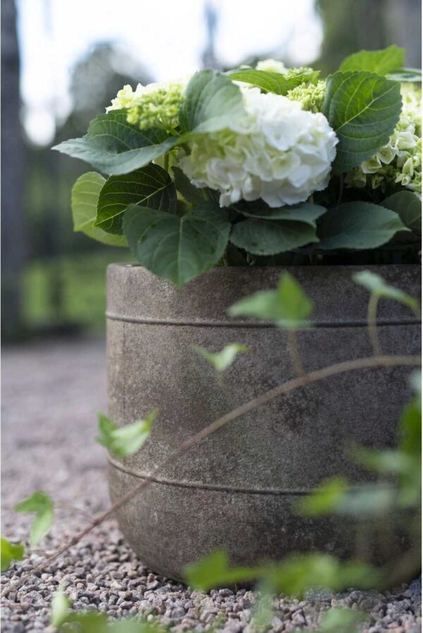 Lillepott Luna Ø30x h24cm rooste
