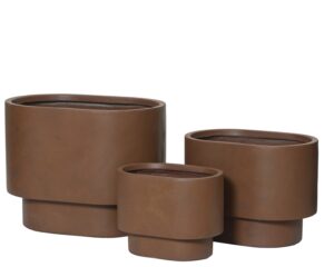 Õuepott Alexis 42x27x h31cm pruun