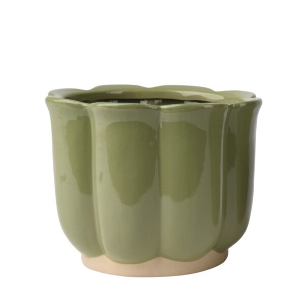 Lillepott Ø18x h14,4cm roheline
