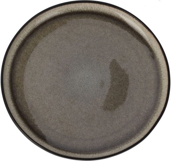 Taldrik Gres must Ø26x h2,8cm