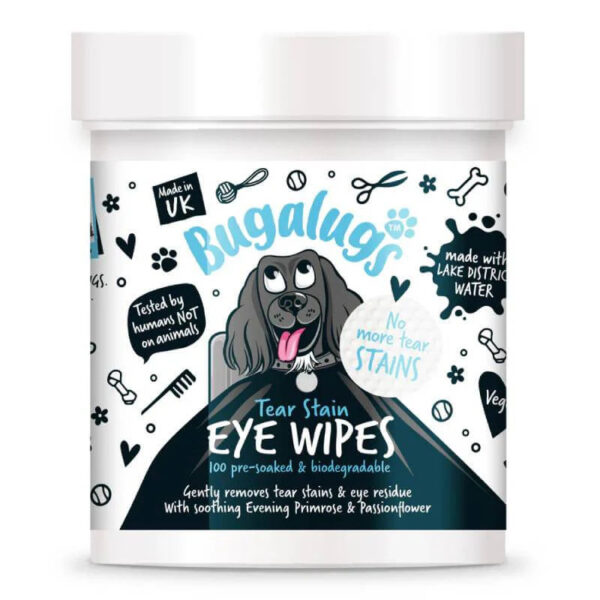 Bugalugs silmapuhastuslapid lemmikloomale