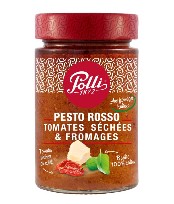 Pesto kuivatatud tomatite ja juustuga 190g
