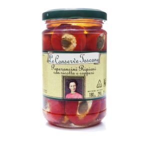 Tšillipipar ricotta ja kappariga päevalilleõlis 314ml