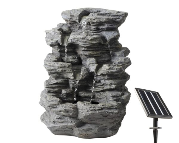 Purskkaev Solar Kivi 34,5x32x h44cm