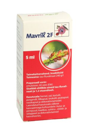 Mavrik 2F kahjurite tõrjeks 5ml