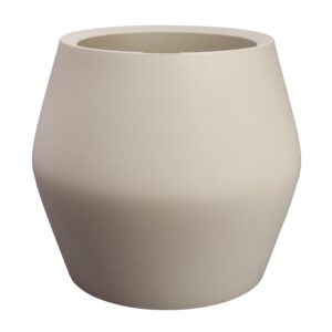 Lillepott June Split Low Ø46x h42cm beež