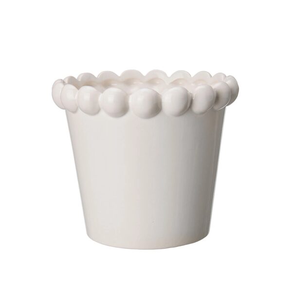 Lillepott Mary Ø16x h14cm valge