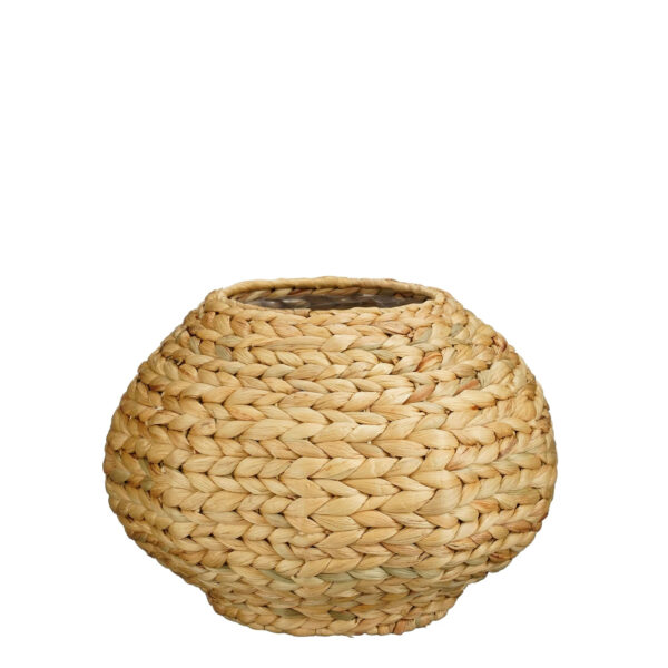 Punutud korv Martine Ø32x h24cm pruun