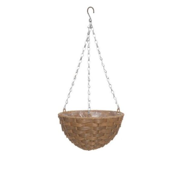 Ampel punutud Latte Ø25x h13cm pruun