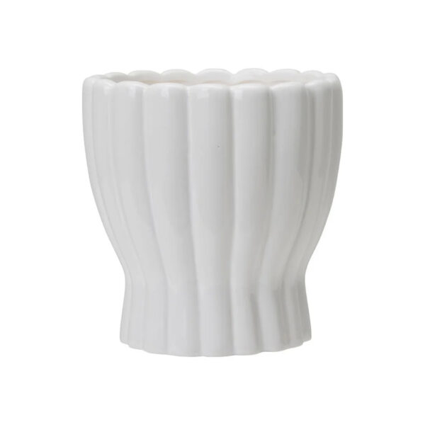 Lillepott Hedvig Ø14x h15cm valge