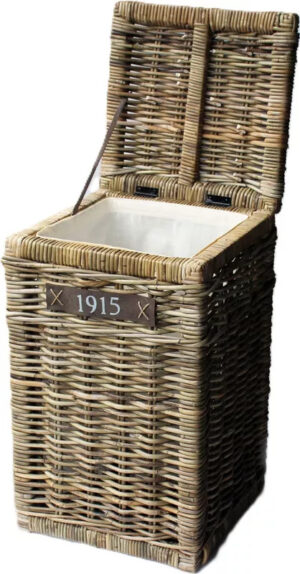 Pesukorv Rattan hall 40x40x h66cm