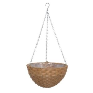 Ampel punutud Latte Ø30x h16cm pruun