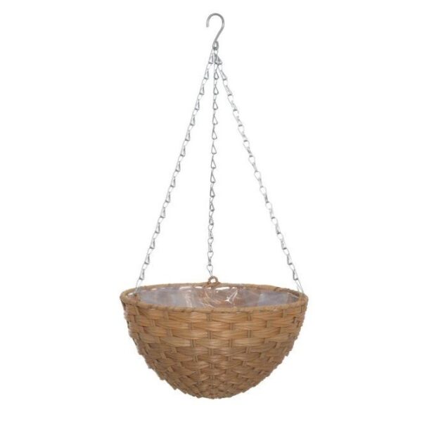 Ampel punutud Latte Ø30x h16cm pruun