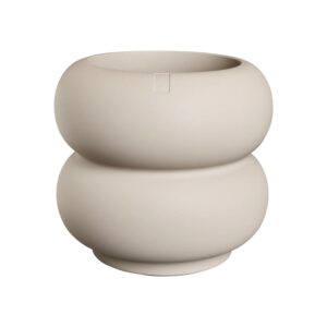 Lillepott Amber Roll Low Ø43x h40cm beež