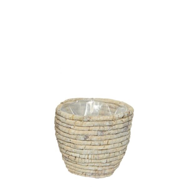 Punutud korv Ø24x h22cm värvivalik 1tk