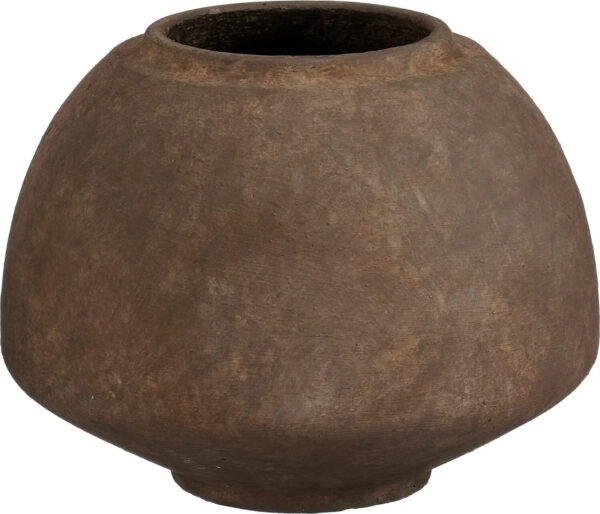Lillepott Ares Ø30x h23cm pruun