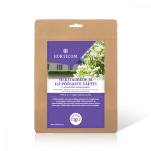 Horticom hekitaimede ja ilupõõsaste pikatoimeline väetis (8-9kuud) 1kg