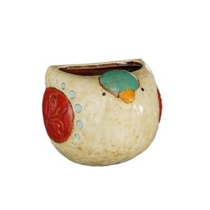 Lillepott lind 15×11,5x h13cm beež