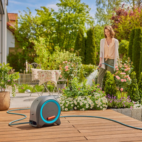 Gardena voolikupool Dual M kaasaskantav vändaga 25m