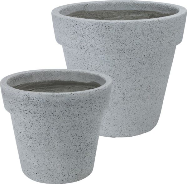 Lillepott tsement Ø35x h31cm hall