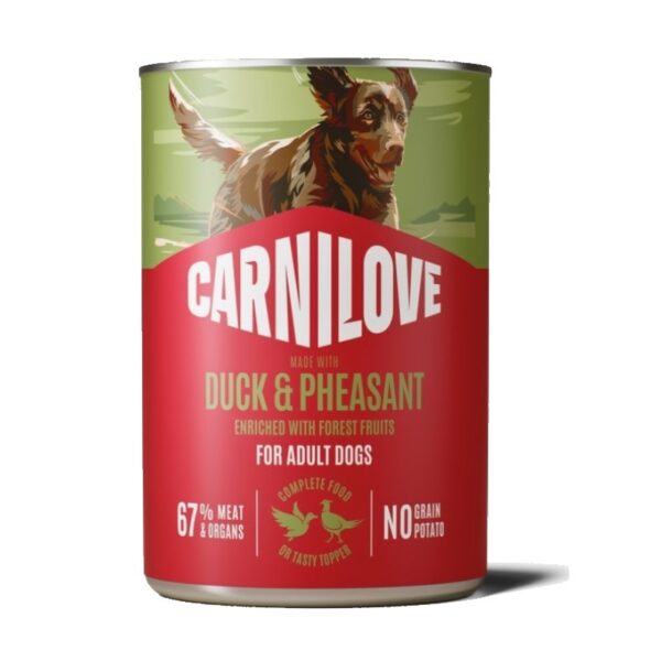 Carnilove konserv koerale Duck & Pheasant 400g
