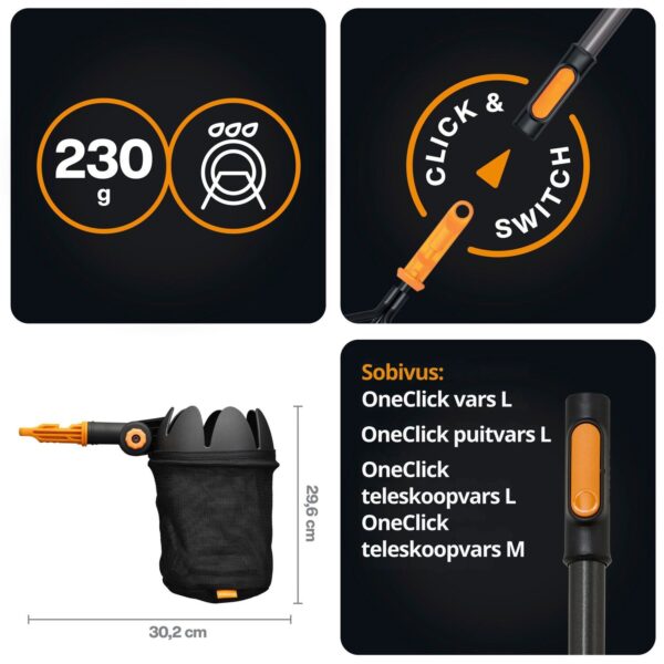 Fiskars puuvilja korjaja OneClick
