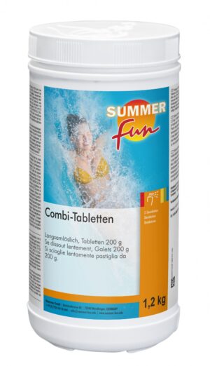 Kombi tabletid ujumisbasseini skimmerisse 1,2kg