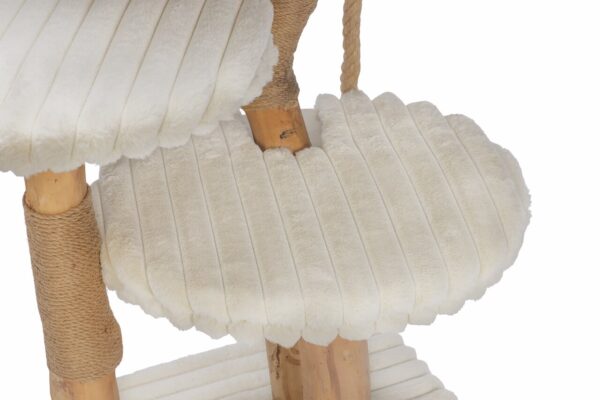 Beeztees kraapimispuu kassile Raja kreemjas 60x60x h114cm