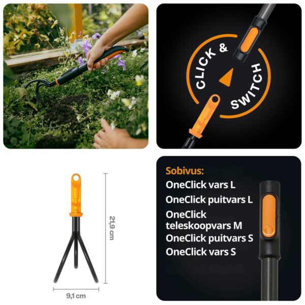 Fiskars kobesti OneClick (3 haru)