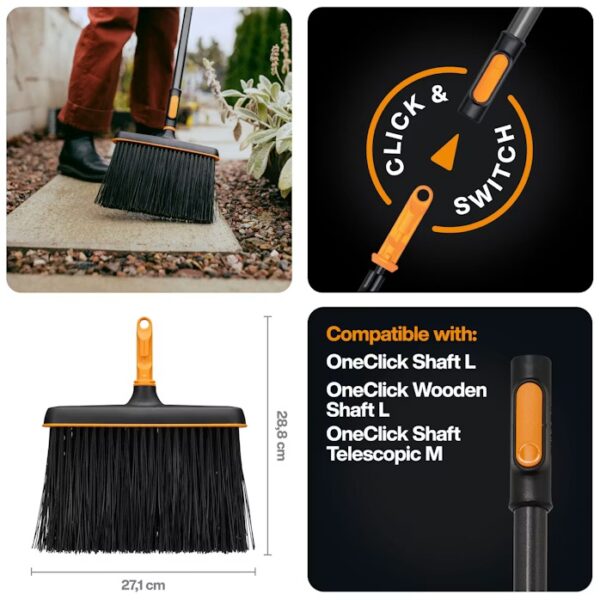 Fiskars luud OneClick laius 27cm