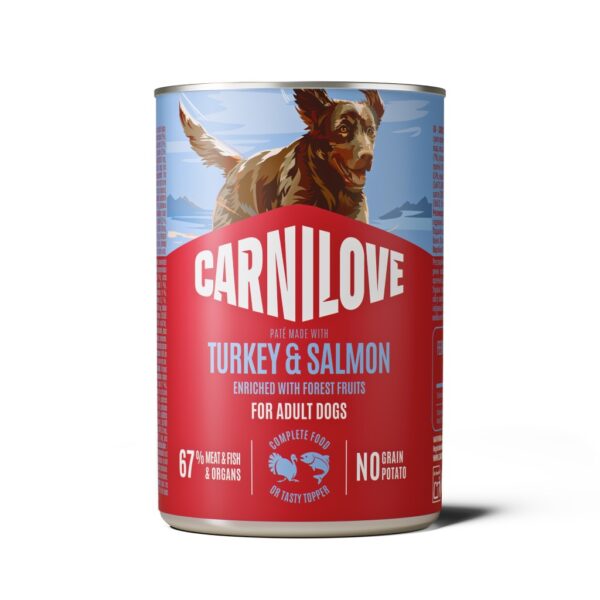 Carnilove konserv koerale Salmon & Turkey 400g
