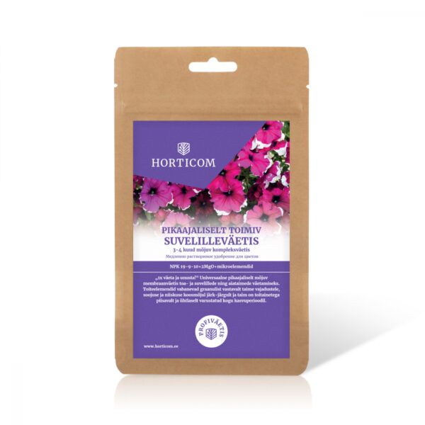 Horticom pikaajaliselt toimiv suvelilleväetis 250g