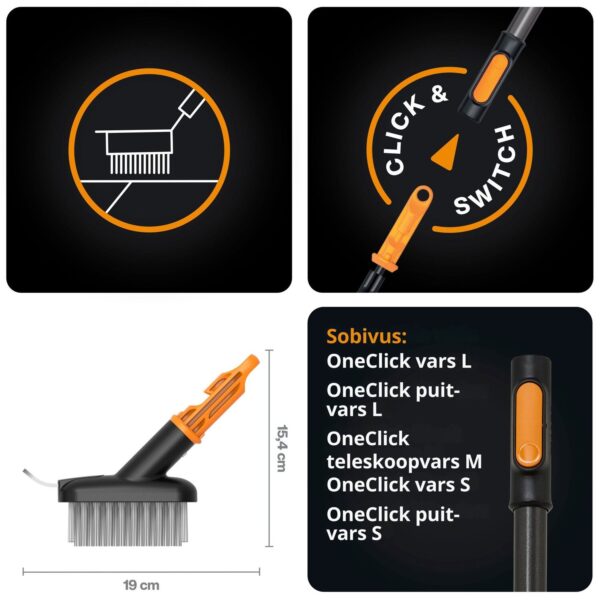 Fiskars sillutise hari OneClick