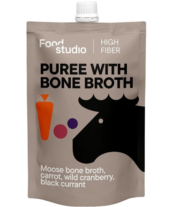 Foodstudio Põdrapuljongi Smuuti koertele 150ml