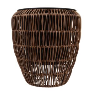 Lillepott punutud Pancho Ø40x h47cm tumepruun