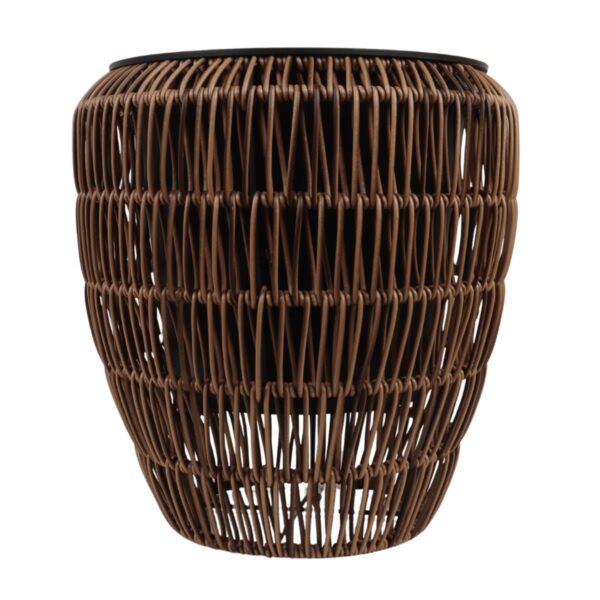Lillepott punutud Pancho Ø40x h47cm tumepruun