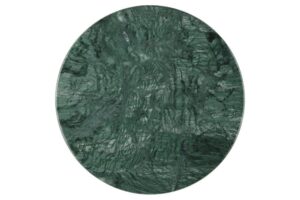 Serveerimiskandik ümmargune marmor roheline Ø30x h1,2cm