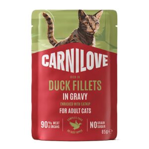 Carnilove märgtoit kassile Duck Gravy with Catnip 85g