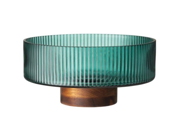 Kauss klaasist roheline 21cm