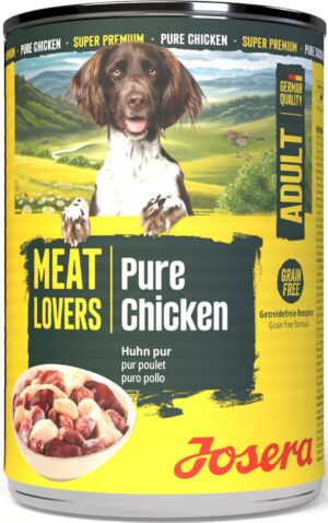 Josera konserv koerale Meat Lovers Pure Chicken 400g