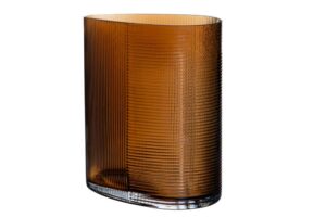Vaas Kajo klaasist pruun 17×9,5x h20cm