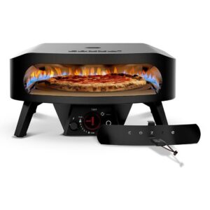 Cozze® gaasiga pitsaahi 17″ Rotate Black Edition