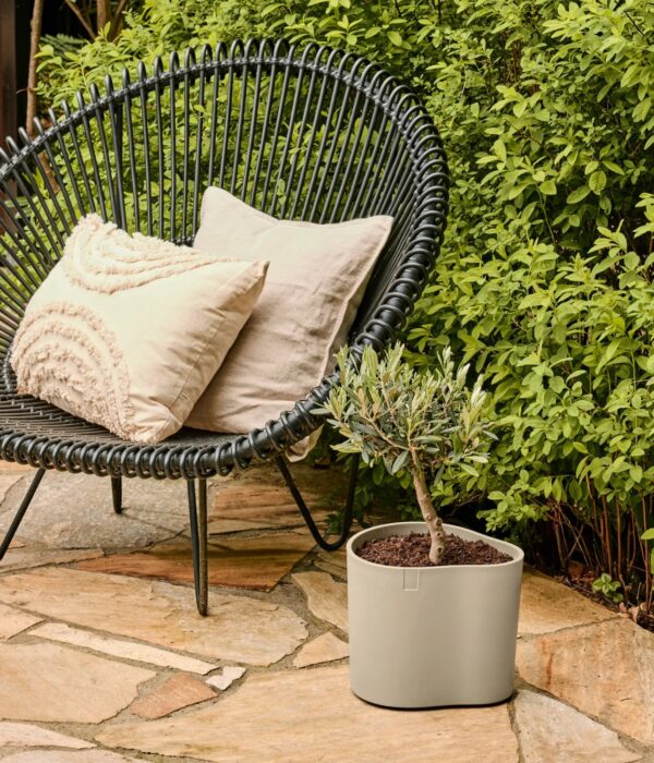 Lillepott Elho Eden 35x33x h32cm beež