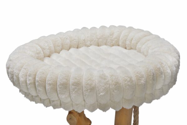 Beeztees kraapimispuu kassile Raja kreemjas 60x60x h114cm