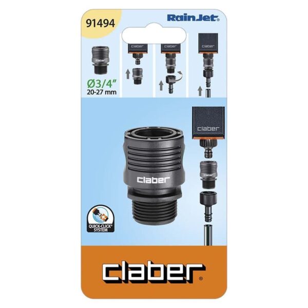Claber adapter 3/4"