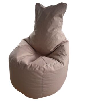 Kott-tool seljatoega Cozy niiskuskindel beež 300L