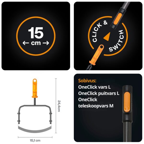 Fiskars välkkõblas OneClick